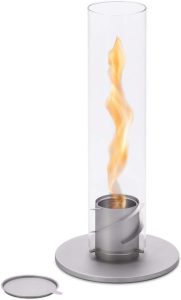 brasero ethanol flamme